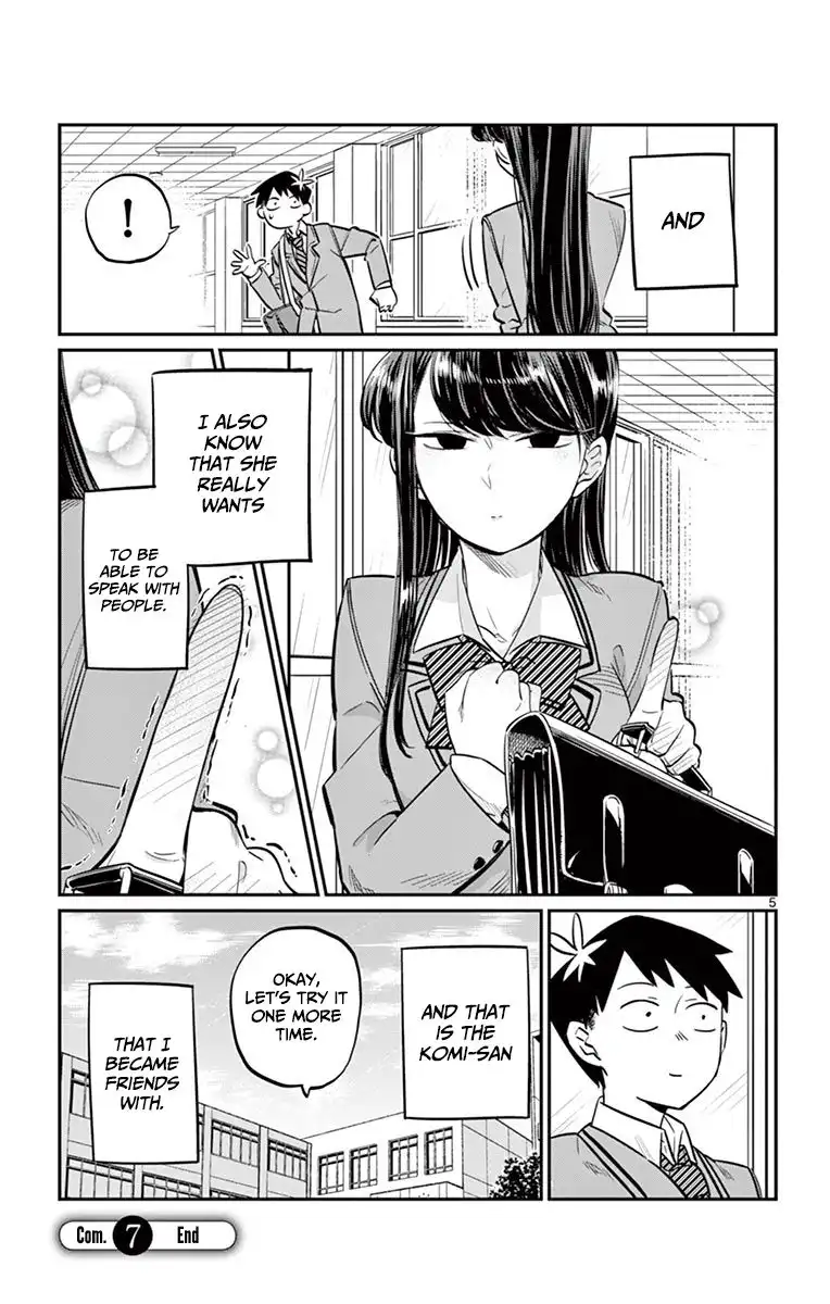 Komi-san wa Komyushou Desu Chapter 7 6